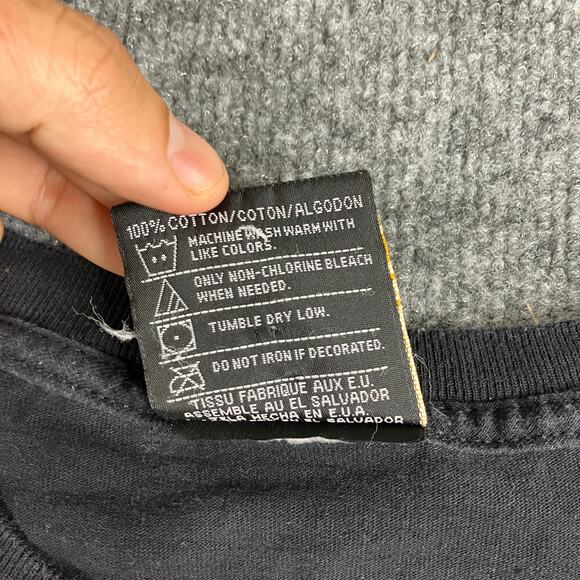 Buffalo Soldiers T-Shirt Mens 4XL Black Vintage 90s Graphic History Cotton Tee - Picture 5 of 10